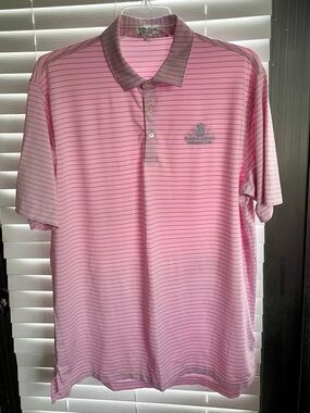 Peter Millar Golf Shirt - The Ritz Carlton Mbrs Club-Sz XL - Summer Comfort